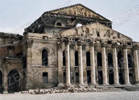 Zerstörtes Nationaltheater München, Oktober 1946