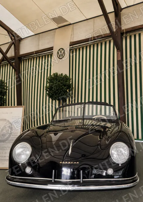 Porsche 356 ur-Modell bei einer MAHAG-Präsentation