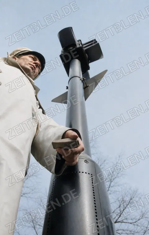Verkehrspolizist an der Ampel in München