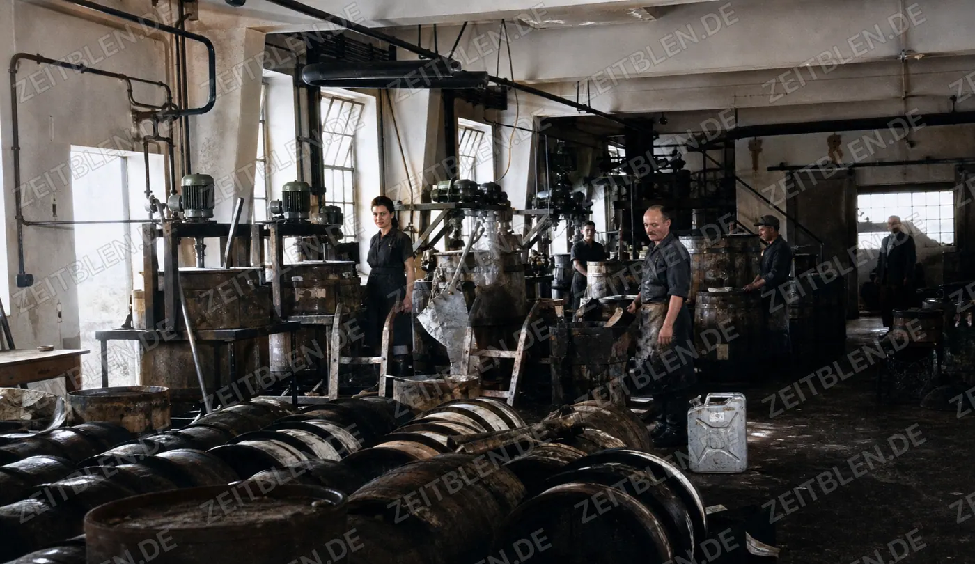 Produktionshalle der Chemischen Fabrik Rudolf