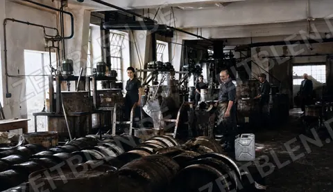 Produktionshalle der Chemischen Fabrik Rudolf