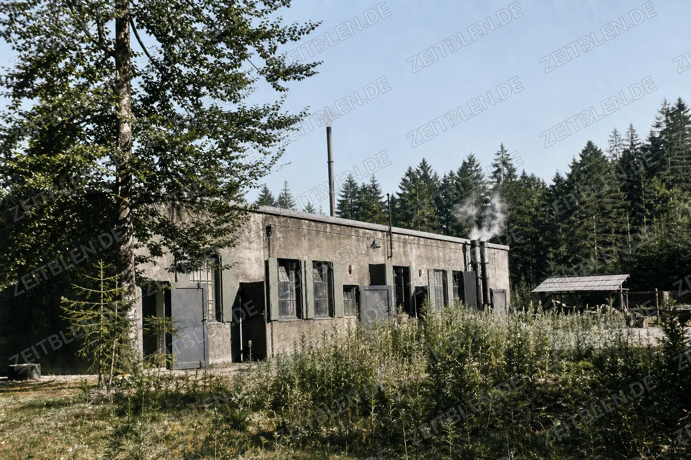Außenansicht der Chemischen Fabrik Rudolf