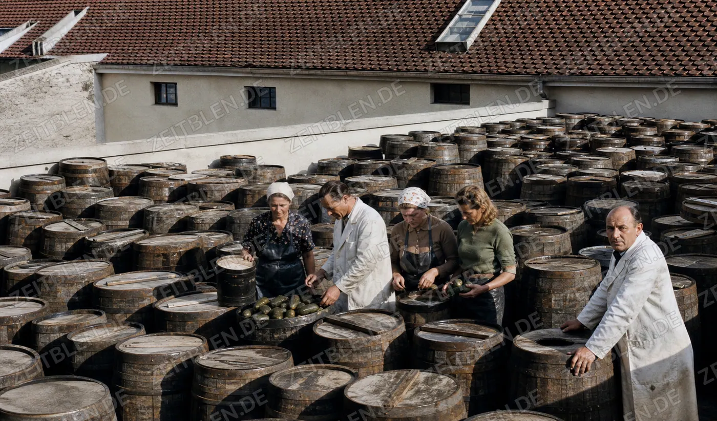 Fasshof der Durach-Sauerkrautfabrik