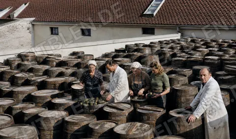 Fasshof der Durach-Sauerkrautfabrik