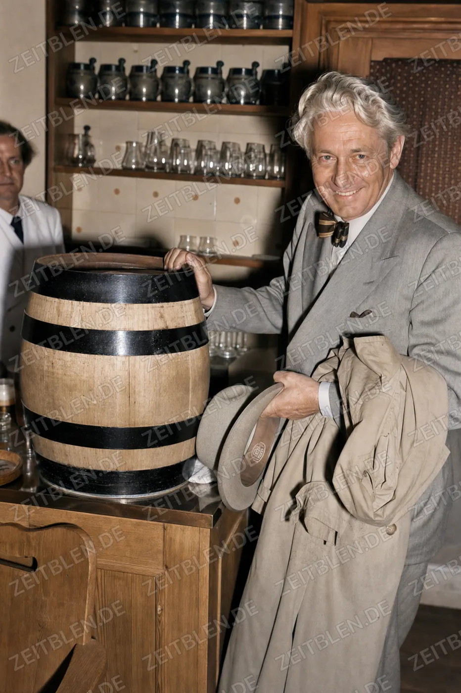 Paul Hörbiger zur Münchner Erstaufführung von „Der Seelenbräu“
