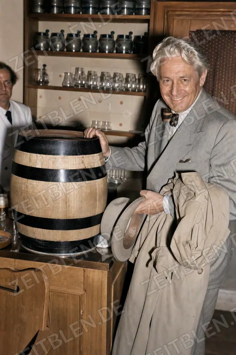 Paul Hörbiger zur Münchner Erstaufführung von „Der Seelenbräu“
