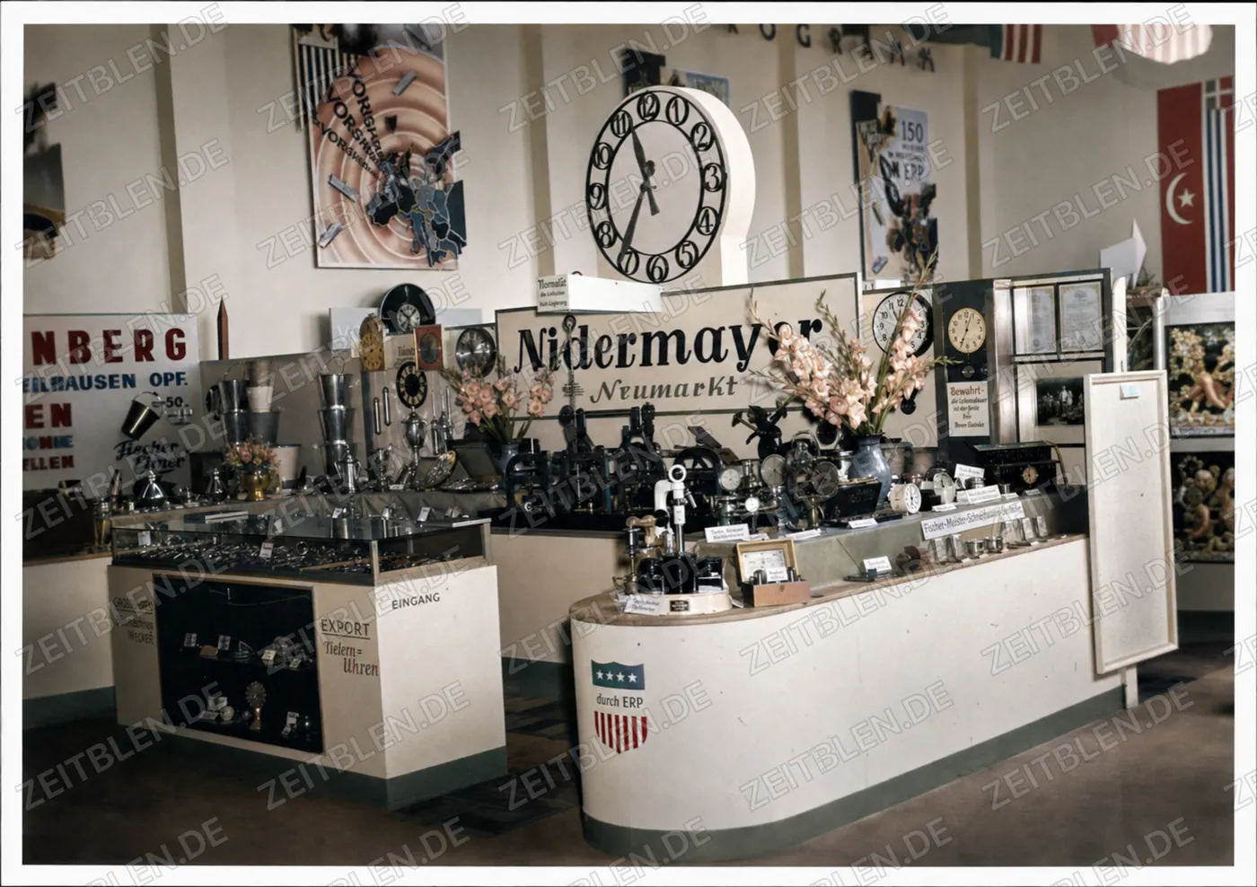 Niedermayer-Stand auf der ERP-Ausstellung in Neumarkt