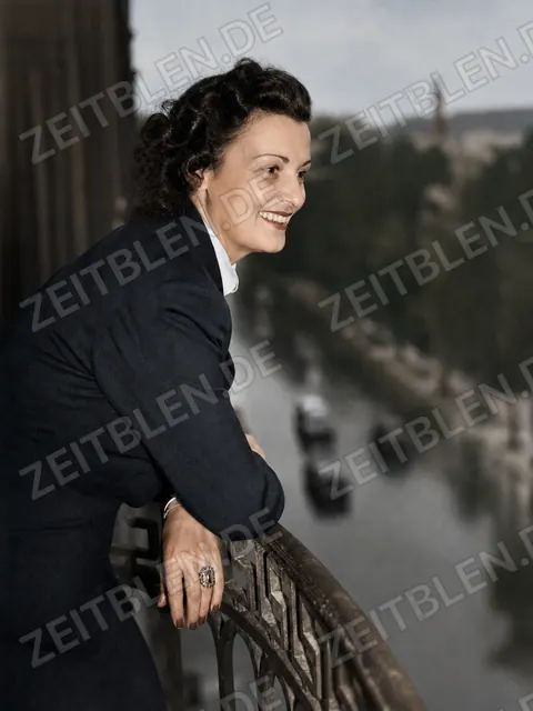 Maria Andergast in München, 1950