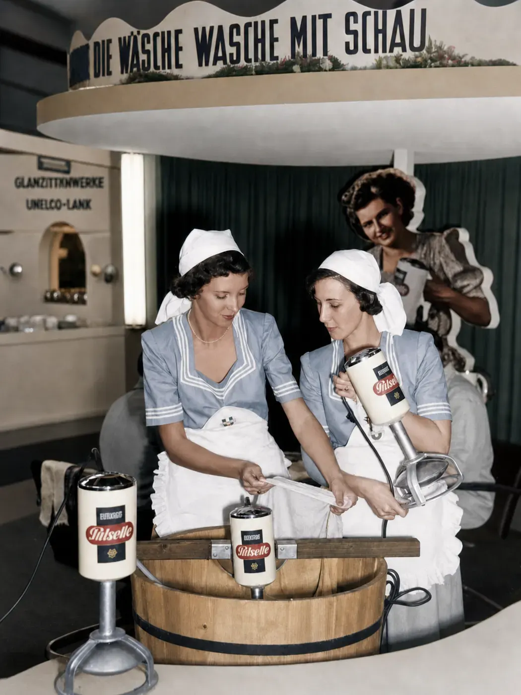 Miele-Waschvorführung auf der Elektromesse München