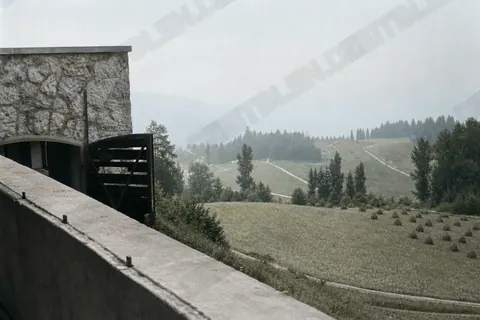 Ausblick am Berghof über den Obersalzberg
