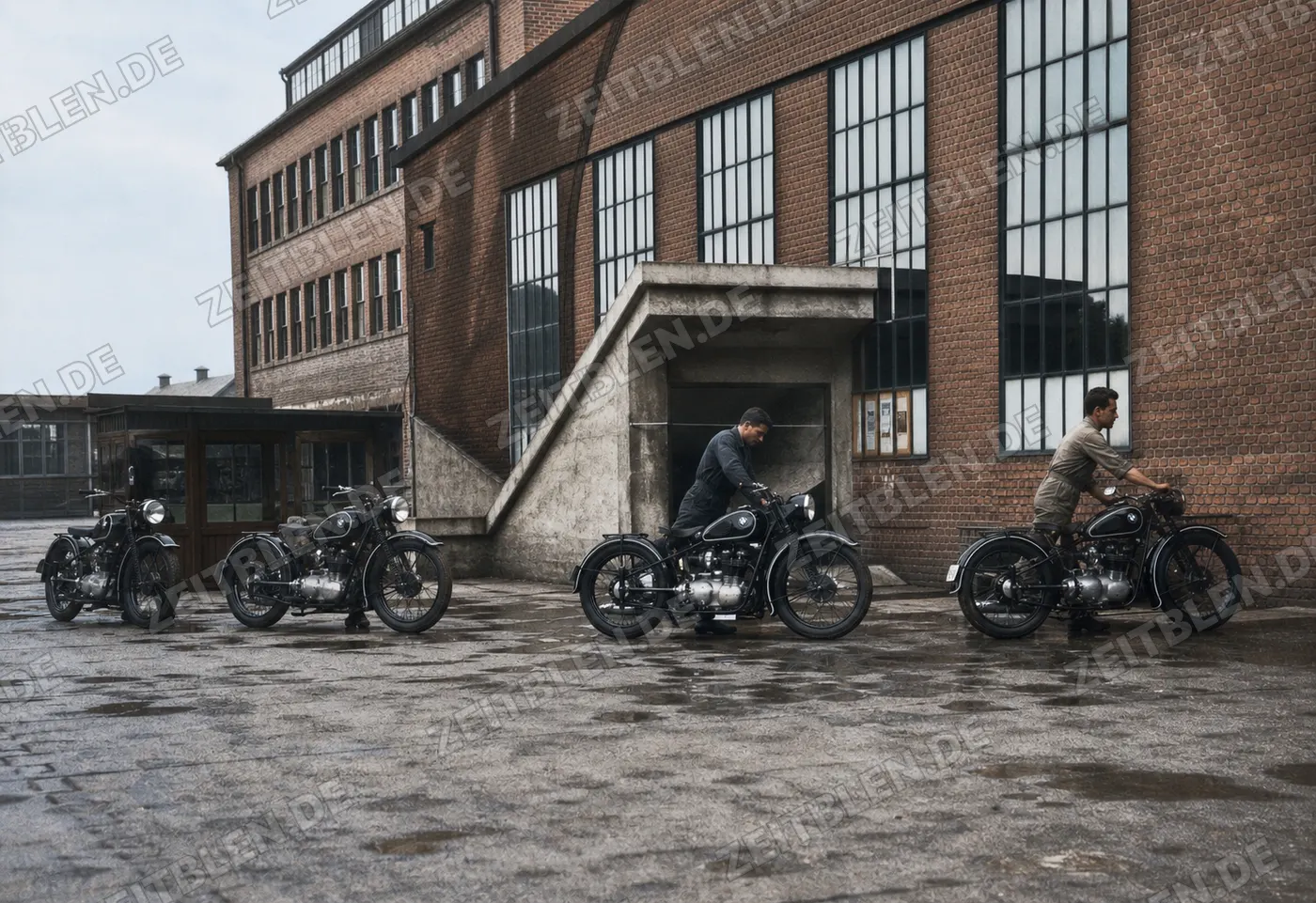 BMW-Reportage: Zwischenkontrolle im Motorradbau