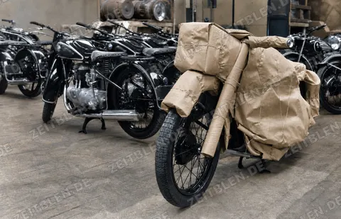 BMW-Motorräder zur Auslieferung im Werk München