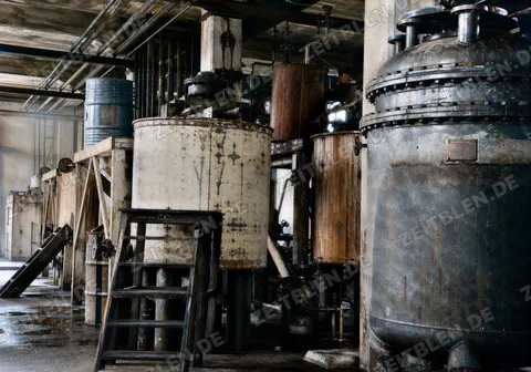 Kesselanlage der chemischen Fabrik Dr. Böhme
