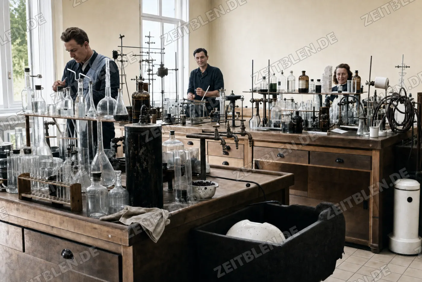 Labor der Chemischen Fabrik Dr. Th. Böhme in Geretsried
