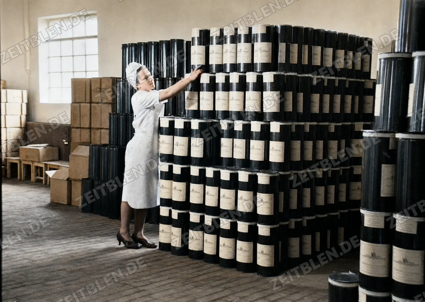 Konfitürenlager in Gartenberg bei Wolfratshausen, 1949