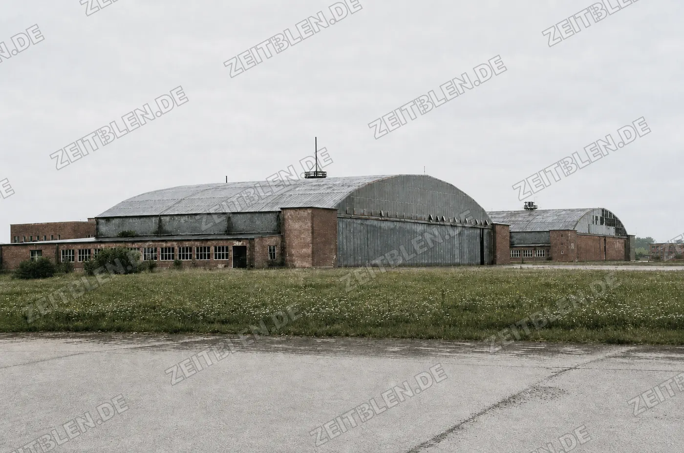 Flugzeughallen der Bayerischen Kettenwerke in Pocking
