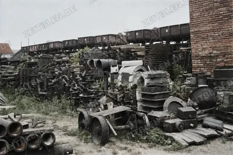 Materiallager der Philipp Holzmann AG in München
