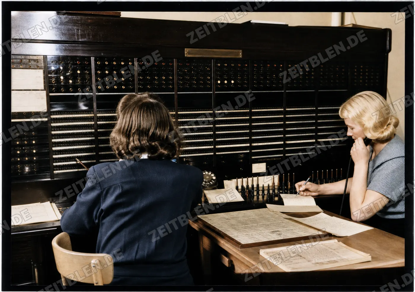 Telefonzentrale bei Radio München