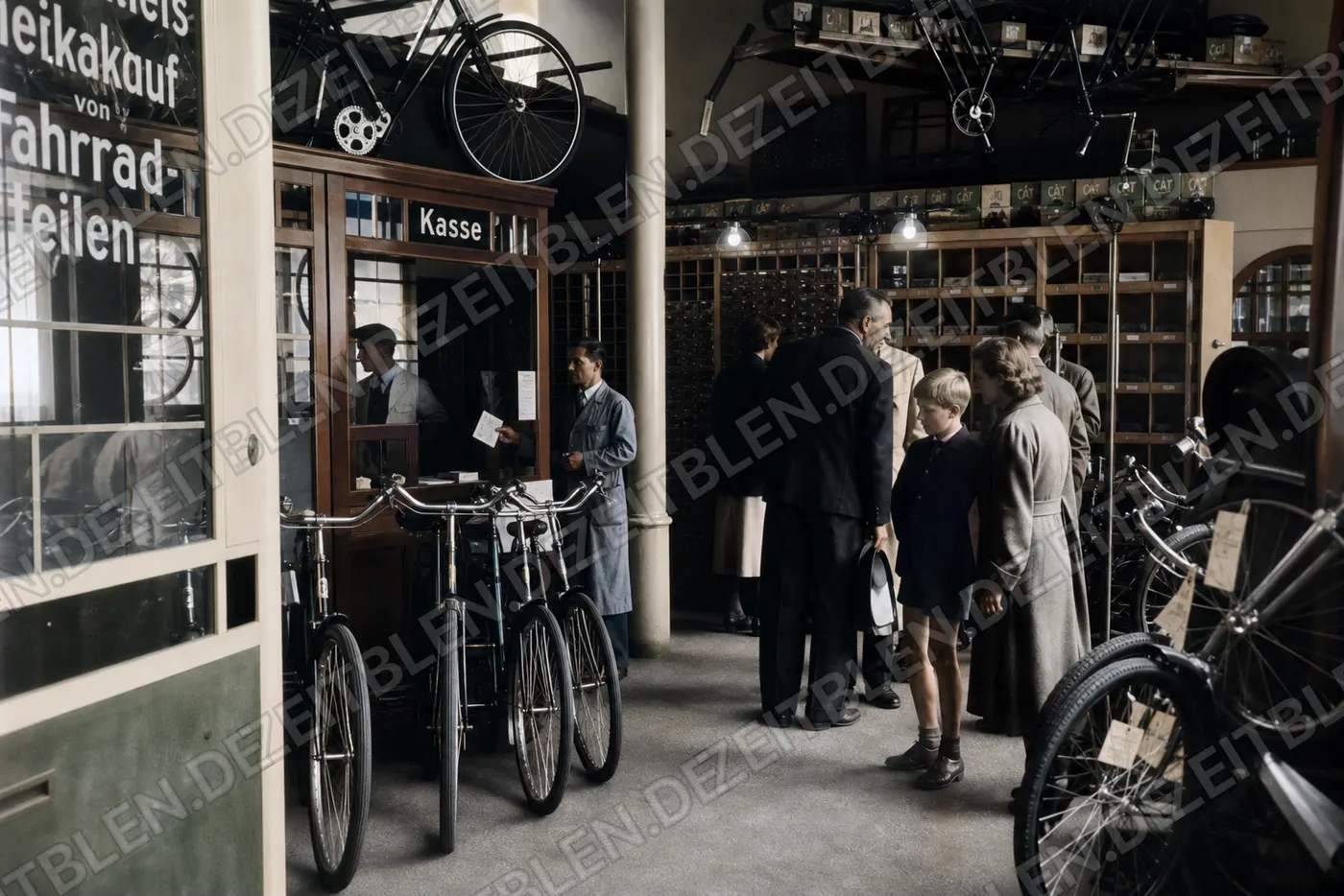 Kundenandrang im Verkaufsraum von Traphöner