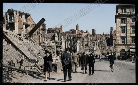 Nürnberg in Trümmern, April 1949