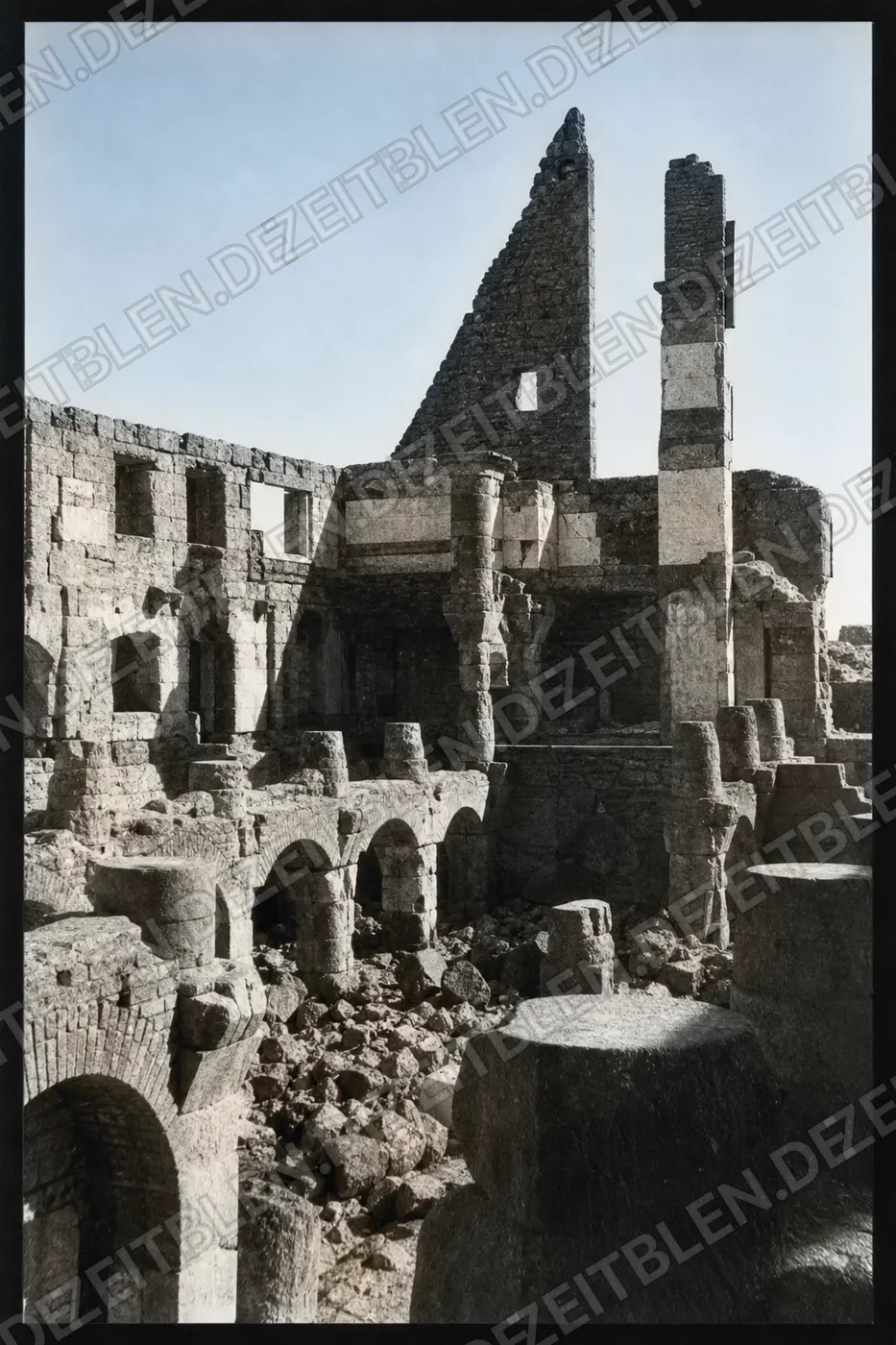 Architekturruine in Nürnberg, April 1949
