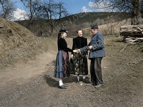 Begegnung bei einem Ausflug in den 1930er Jahren
