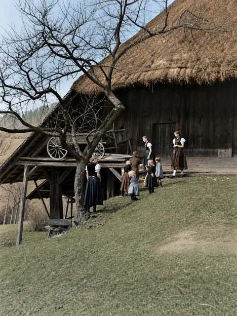 Leben auf dem Land am Bauernhof in den 1930er Jahren