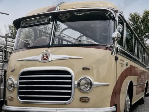 Kässbohrer-Setra-Reisebus in München