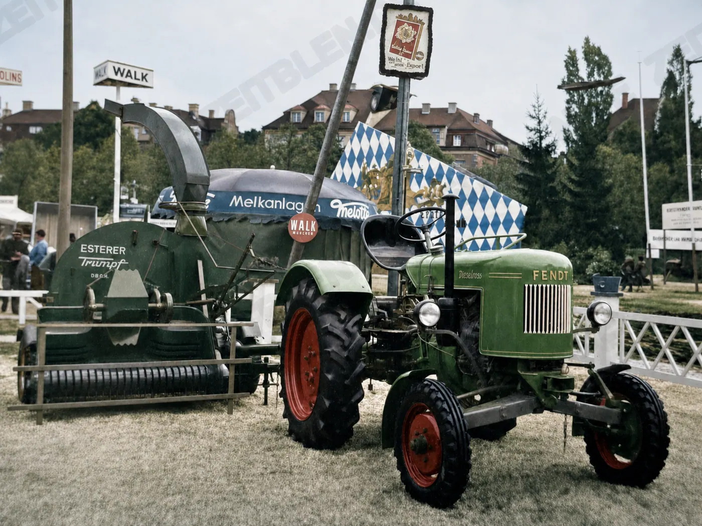 Landmaschinen auf der Landwirtschaftsausstellung München