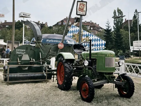 Landmaschinen auf der Landwirtschaftsausstellung München