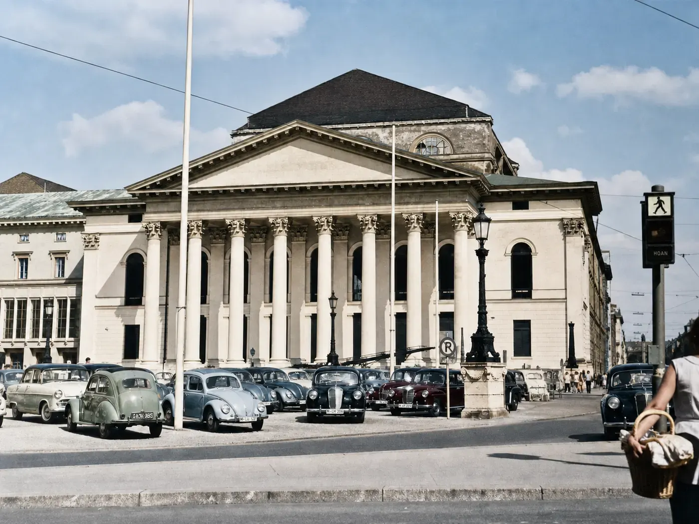 Nationaltheater am Max-Joseph-Platz, München 1958
