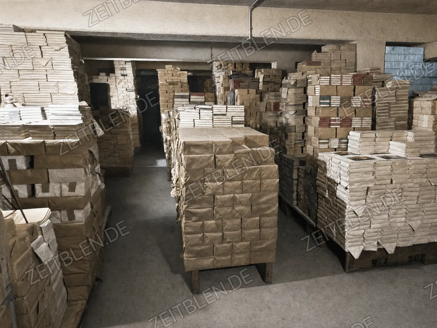 Bücherlager der Münchener Kommissionsbuchhandlung