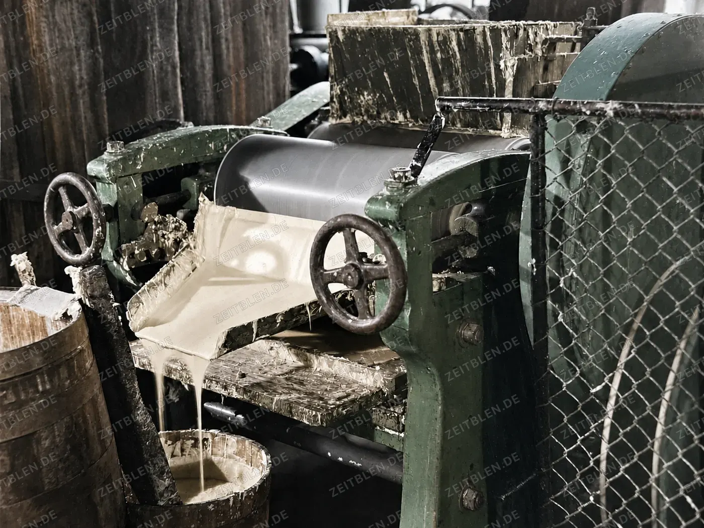 Produktionsmaschine bei Rudolf & Co. in Geretsried