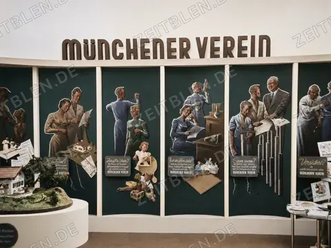 Versicherungswerbung des Münchener Vereins für Handwerker
