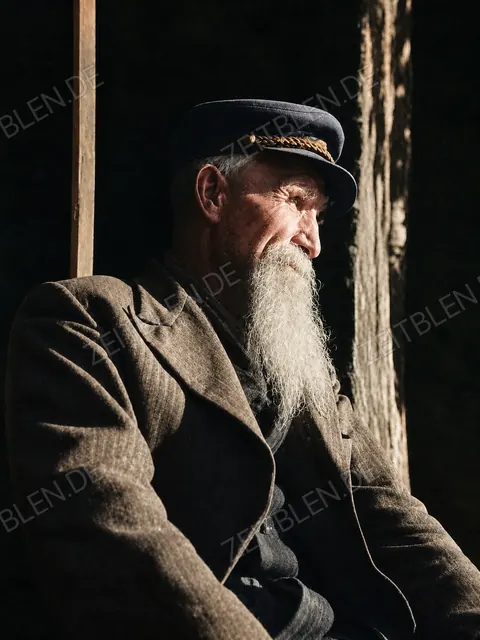 Bildnis eines bärtigen Küstenbewohners, Ostsee 1937
