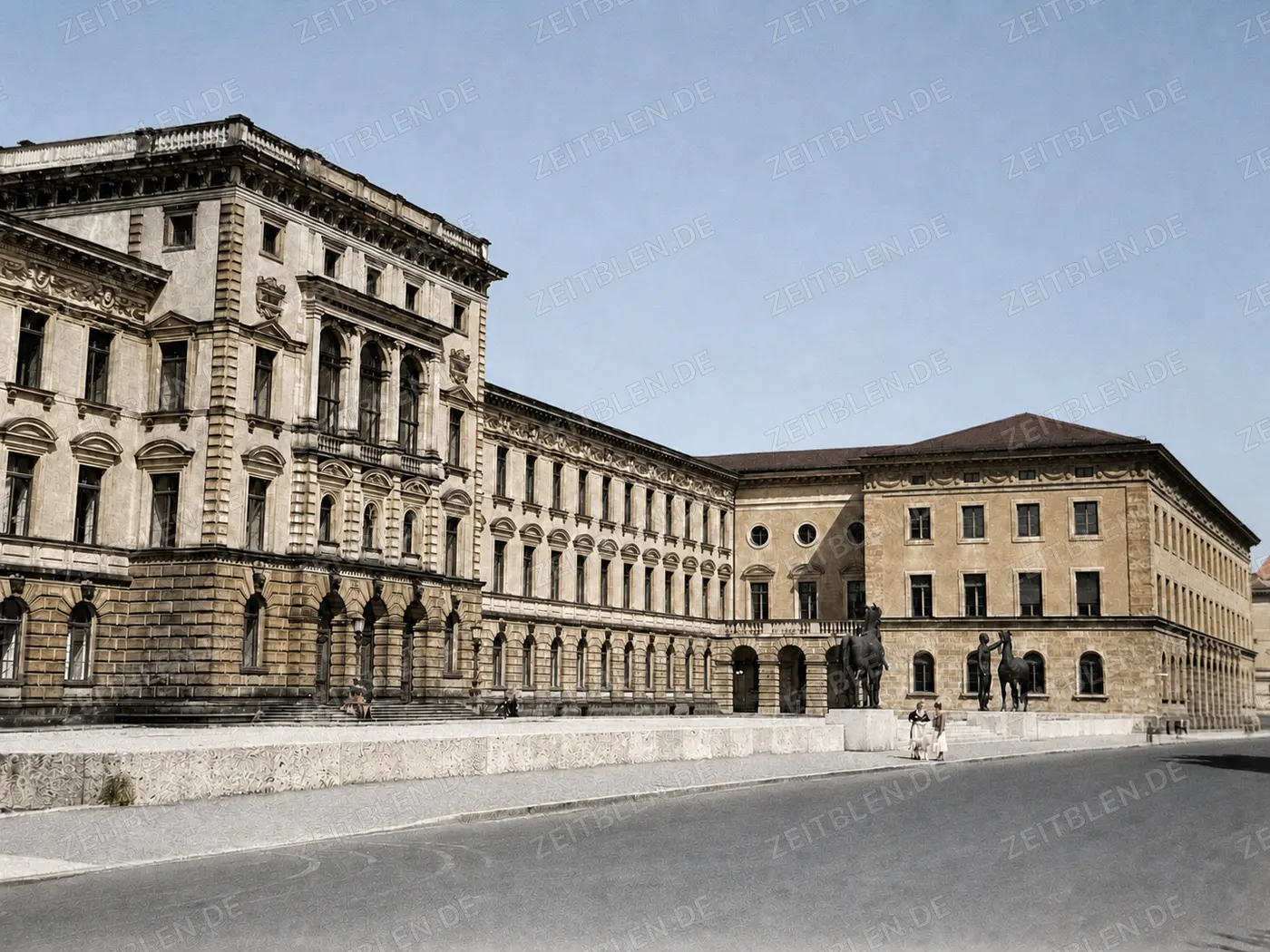 Hauptgebäude der Technischen Hochschule München, 1937