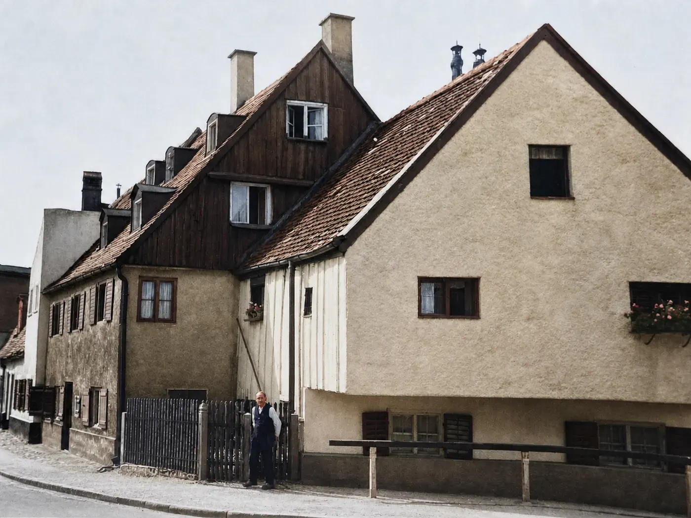 Wohn- und Arbeitshof in der Münchner Au, 1937