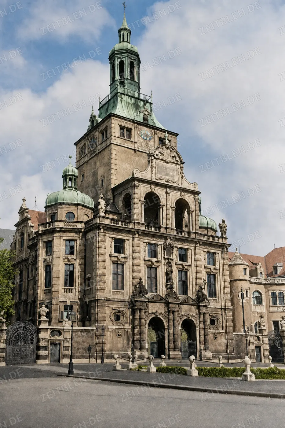 Bayerisches Nationalmuseum an der Prinzregentenstraße, 1937