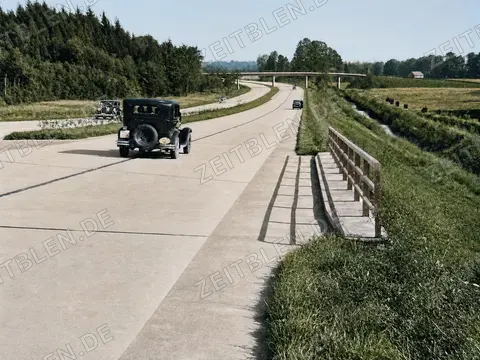 Reichsautobahn am Irschenberg