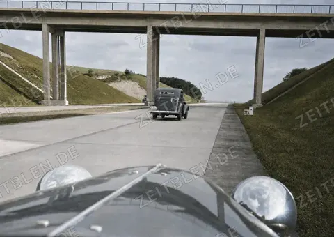 Unterwegs auf der Reichsautobahn