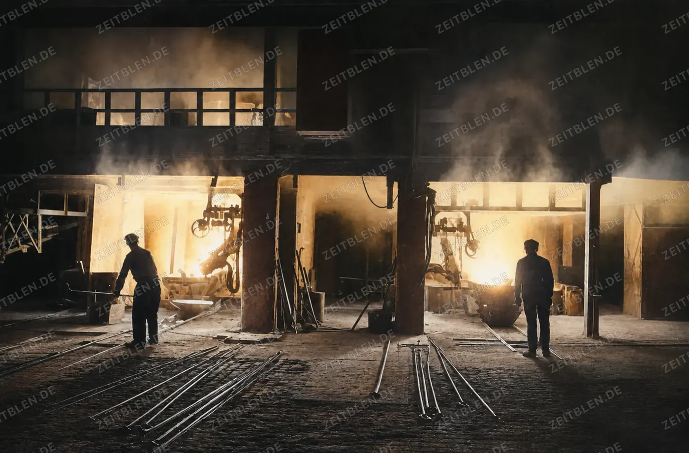 Ofenhalle des Carbidwerks Freyung