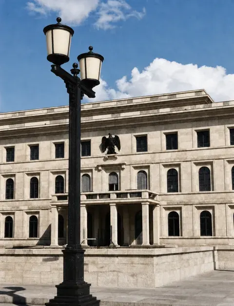 Fassade des „Führerbaus“ am Münchner Königsplatz