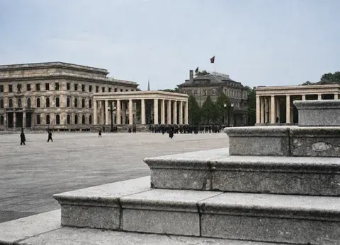 Blick über den nationalsozialistisch umgestalteten Königsplatz