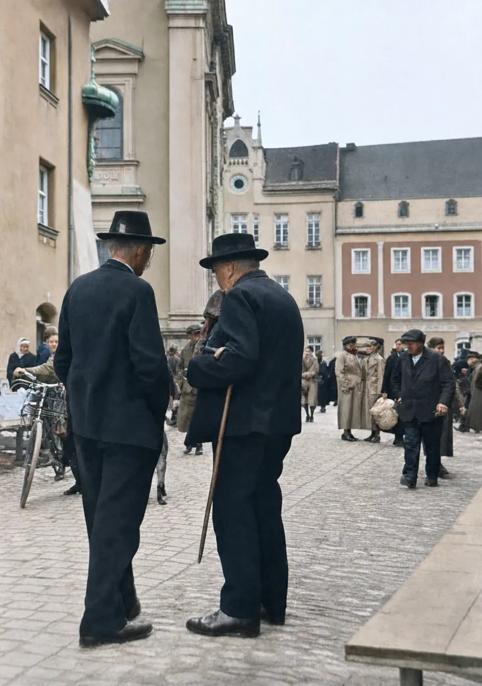 Markttag in der Traunsteiner Altstadt