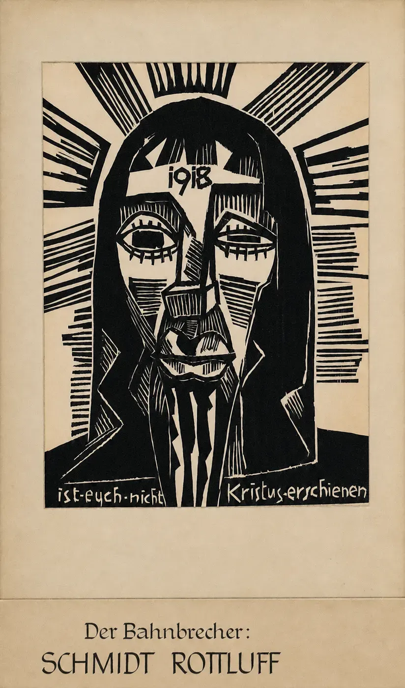 Karl Schmidt-Rottluffs „Kristus“ in der NS-Propagandaausstellung „Entartete Kunst“