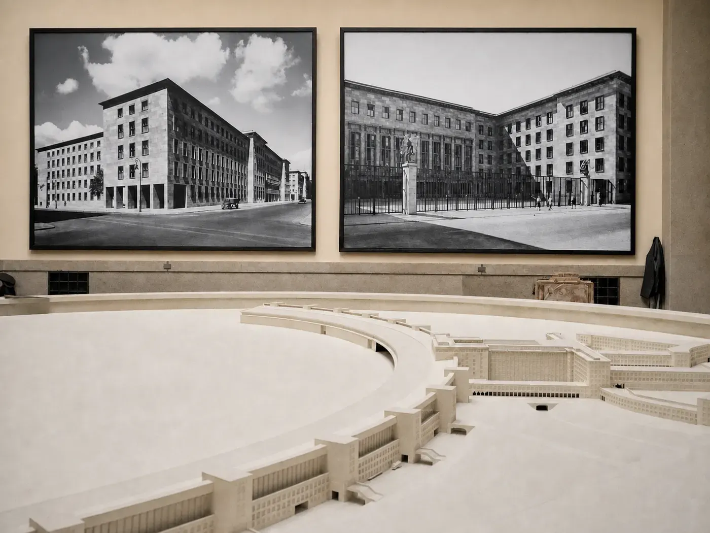 Architekturausstellung zu Reichsluftfahrtministerium und Flughafen Tempelhof