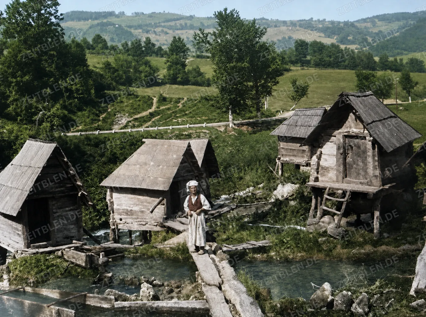 Wassermühlen in Bosnien-Herzegowina