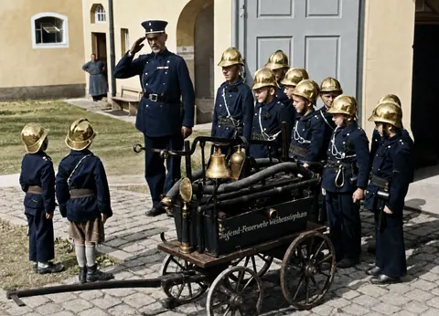 Zwei Nachzügler bei der Jugend-Feuerwehr Weihenstephan