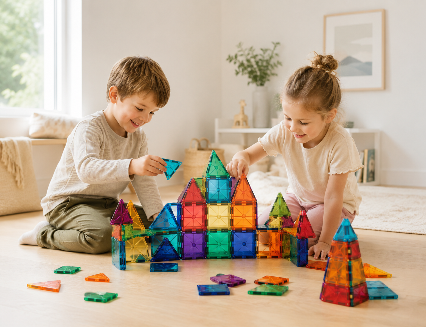 Magnetic Tiles Set