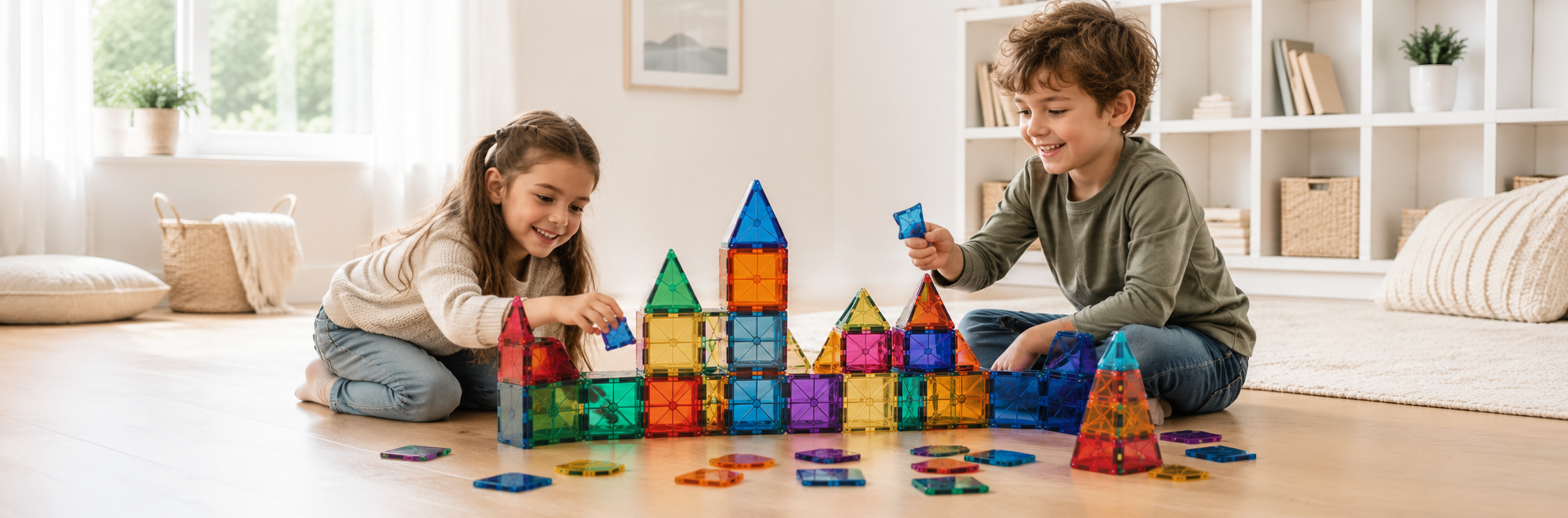 Magnetic Tiles Set